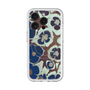 スリムプロテクションプレミアムケース with MagSafe［ y2k(Year2000) - Flower - Brown Navy ］