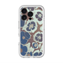 スリムプロテクションプレミアムケース with MagSafe［ y2k(Year2000) - Flower - Brown Navy ］