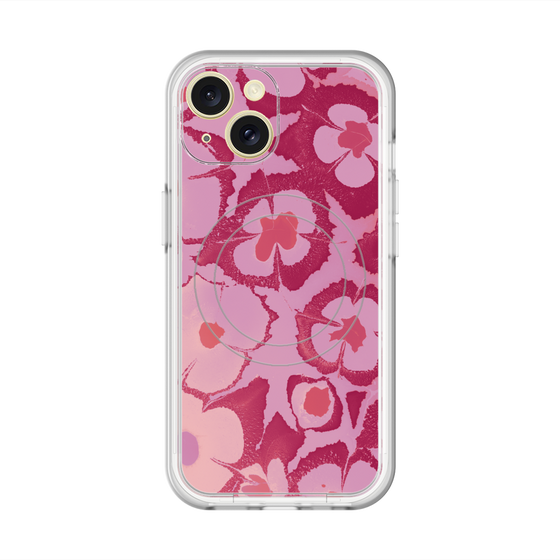 スリムプロテクションプレミアムケース with MagSafe［ y2k(Year2000) - Flower - Cutie Pink ］