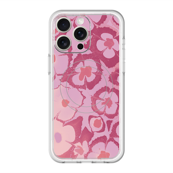 スリムプロテクションプレミアムケース with MagSafe［ y2k(Year2000) - Flower - Cutie Pink ］