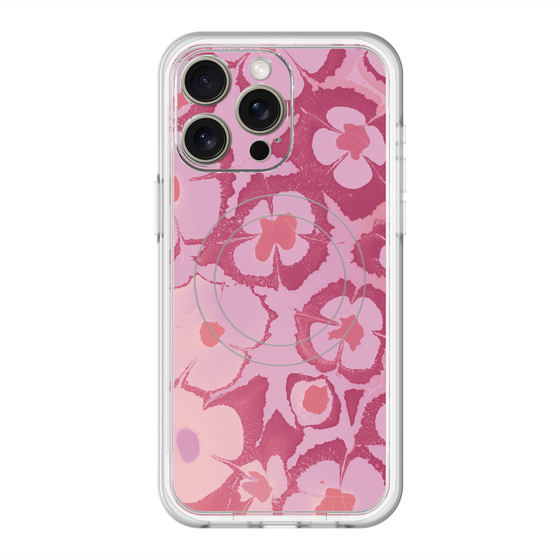 スリムプロテクションプレミアムケース with MagSafe［ y2k(Year2000) - Flower - Cutie Pink ］