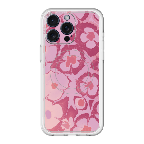 スリムプロテクションプレミアムケース with MagSafe［ y2k(Year2000) - Flower - Cutie Pink ］