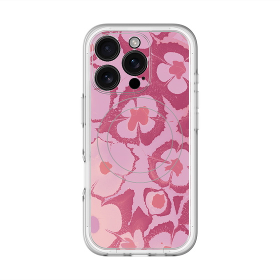 スリムプロテクションプレミアムケース with MagSafe［ y2k(Year2000) - Flower - Cutie Pink ］