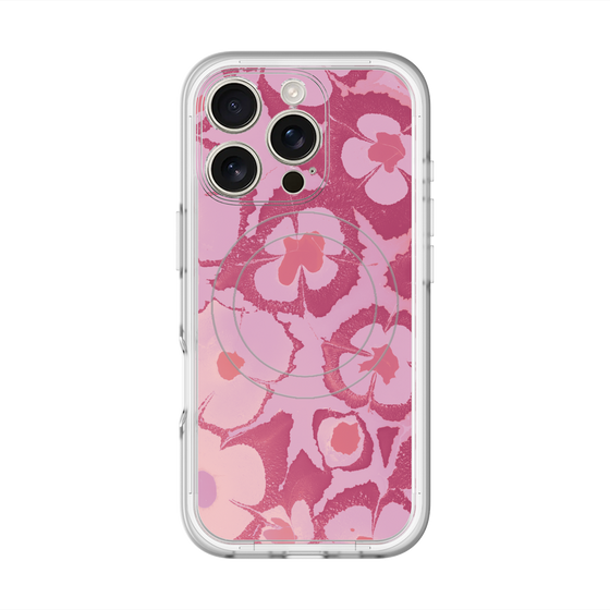 スリムプロテクションプレミアムケース with MagSafe［ y2k(Year2000) - Flower - Cutie Pink ］