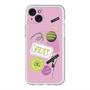 スリムプロテクションプレミアムケース with MagSafe［ Playful sticker - Dusty Pink ］