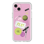 スリムプロテクションプレミアムケース with MagSafe［ Playful sticker - Dusty Pink ］