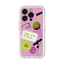 スリムプロテクションプレミアムケース with MagSafe［ Playful sticker - Dusty Pink ］