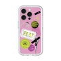 スリムプロテクションプレミアムケース with MagSafe［ Playful sticker - Dusty Pink ］