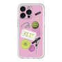 スリムプロテクションプレミアムケース with MagSafe［ Playful sticker - Dusty Pink ］