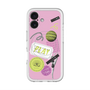 スリムプロテクションプレミアムケース with MagSafe［ Playful sticker - Dusty Pink ］