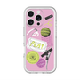 スリムプロテクションプレミアムケース with MagSafe［ Playful sticker - Dusty Pink ］