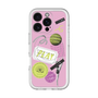 スリムプロテクションプレミアムケース with MagSafe［ Playful sticker - Dusty Pink ］