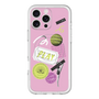 スリムプロテクションプレミアムケース with MagSafe［ Playful sticker - Dusty Pink ］