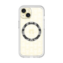 スリムプロテクションプレミアムケース with MagSafe［ LANVIN en Bleu - Monogram - White ］