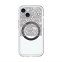 スリムプロテクションプレミアムケース with MagSafe［ LANVIN en Bleu - Lace - Black ］