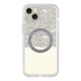 スリムプロテクションプレミアムケース with MagSafe［ LANVIN en Bleu - Lace - Black ］