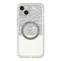 スリムプロテクションプレミアムケース with MagSafe［ LANVIN en Bleu - Lace - Black ］