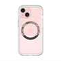 スリムプロテクションプレミアムケース with MagSafe［ LANVIN en Bleu - Lace - Pink ］