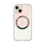 スリムプロテクションプレミアムケース with MagSafe［ LANVIN en Bleu - Lace - Pink ］