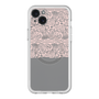 スリムプロテクションプレミアムケース with MagSafe［ LANVIN en Bleu - Lace - Pink ］