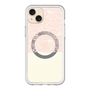 スリムプロテクションプレミアムケース with MagSafe［ LANVIN en Bleu - Lace - Pink ］