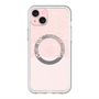 スリムプロテクションプレミアムケース with MagSafe［ LANVIN en Bleu - Lace - Pink ］