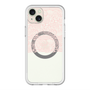 スリムプロテクションプレミアムケース with MagSafe［ LANVIN en Bleu - Lace - Pink ］