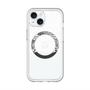 スリムプロテクションプレミアムケース with MagSafe［ LANVIN en Bleu - Lace - White ］