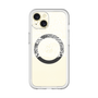 スリムプロテクションプレミアムケース with MagSafe［ LANVIN en Bleu - Lace - White ］
