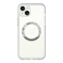 スリムプロテクションプレミアムケース with MagSafe［ LANVIN en Bleu - Lace - White ］