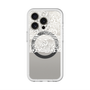 スリムプロテクションプレミアムケース with MagSafe［ LANVIN en Bleu - Lace - White ］