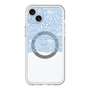 スリムプロテクションプレミアムケース with MagSafe［ LANVIN en Bleu - Lace - Blue ］