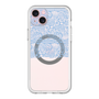 スリムプロテクションプレミアムケース with MagSafe［ LANVIN en Bleu - Lace - Blue ］
