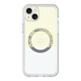 スリムプロテクションプレミアムケース with MagSafe［ LANVIN en Bleu - Lace - Yellow ］