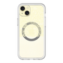スリムプロテクションプレミアムケース with MagSafe［ LANVIN en Bleu - Lace - Yellow ］