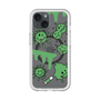 スリムプロテクションプレミアムケース with MagSafe［ PAINTING SMILE Green ］