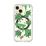スリムプロテクションプレミアムケース with MagSafe［ PAINTING SMILE Green ］