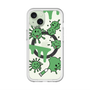 スリムプロテクションプレミアムケース with MagSafe［ PAINTING SMILE Green ］