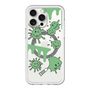 スリムプロテクションプレミアムケース with MagSafe［ PAINTING SMILE Green ］