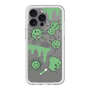 スリムプロテクションプレミアムケース with MagSafe［ PAINTING SMILE Green ］