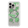 スリムプロテクションプレミアムケース with MagSafe［ PAINTING SMILE Green ］
