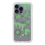 スリムプロテクションプレミアムケース with MagSafe［ PAINTING SMILE Green ］
