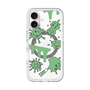 スリムプロテクションプレミアムケース with MagSafe［ PAINTING SMILE Green ］