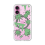 スリムプロテクションプレミアムケース with MagSafe［ PAINTING SMILE Green ］