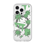 スリムプロテクションプレミアムケース with MagSafe［ PAINTING SMILE Green ］
