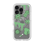 スリムプロテクションプレミアムケース with MagSafe［ PAINTING SMILE Green ］