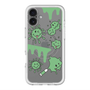 スリムプロテクションプレミアムケース with MagSafe［ PAINTING SMILE Green ］