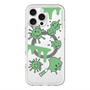 スリムプロテクションプレミアムケース with MagSafe［ PAINTING SMILE Green ］