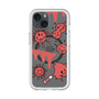 スリムプロテクションプレミアムケース with MagSafe［ PAINTING SMILE Red ］