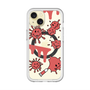 スリムプロテクションプレミアムケース with MagSafe［ PAINTING SMILE Red ］